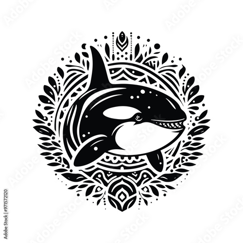 orca fish in bohemian