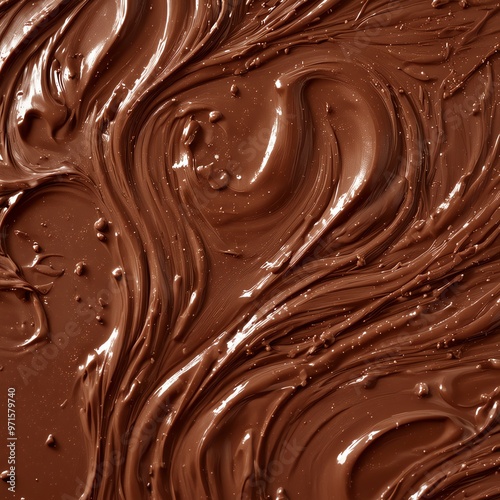 molten chocolate background 