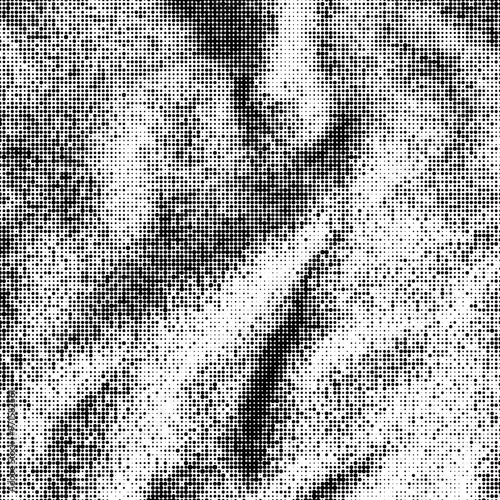 Vector Halftone Pattern. Set of Dots. Dotted Texture on White Background. Overlay Grunge Template. Distress Linear Design. Fade Monochrome Points. Pop Art Backdrop.
