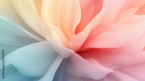 a rainbow color rose background