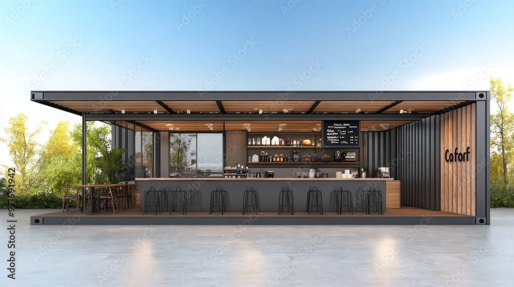 20ft Container Cafe. 20ft Container Cafe.