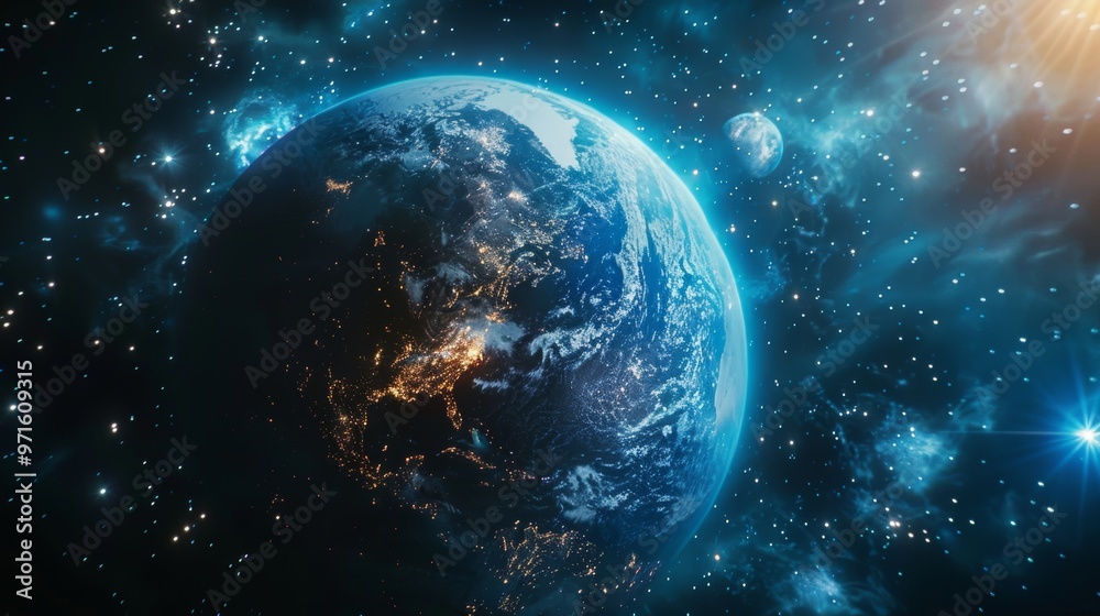 Orbiting the Planet Elysium in Stunning Close up Imagery of Earth from Space Orbiting the Planet Elysium in Stunning Close up Imagery of Earth from Space