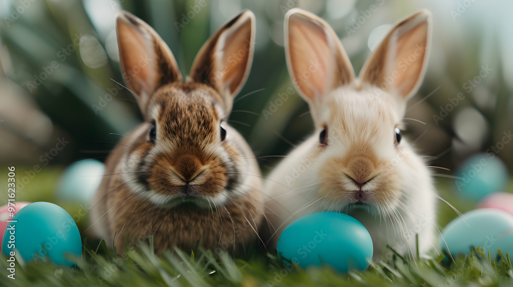 Wind Easter Rabbits The Grass Sty Wind Easter Rabbits The Grass Sty