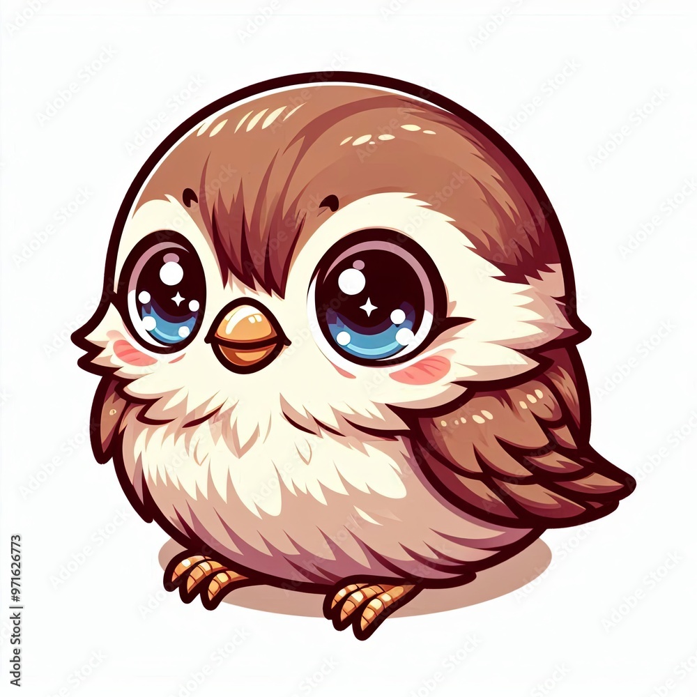 Fototapeta premium Cute Little Sparrow Charm