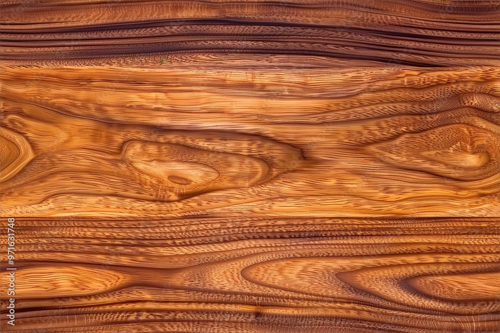 Beautifully grained wooden teak surface, showcasing rich textures and warm tones. The wood features intricate patterns and swirls, highlighting its natural beauty. Beautifully grained wooden teak surface, showcasing rich textures and warm tones. The wood features intricate patterns and swirls, highlighting its natural beauty.