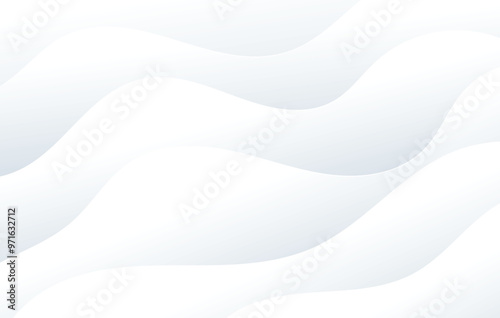 white wavy abstract background illustration