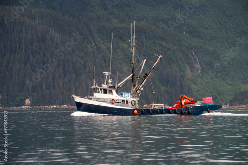 fishing boats in the harbor