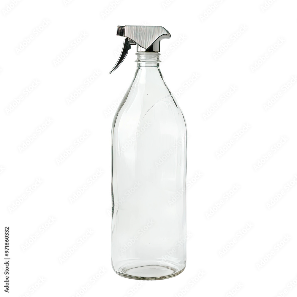 Empty glass spray bottle Empty glass spray bottle