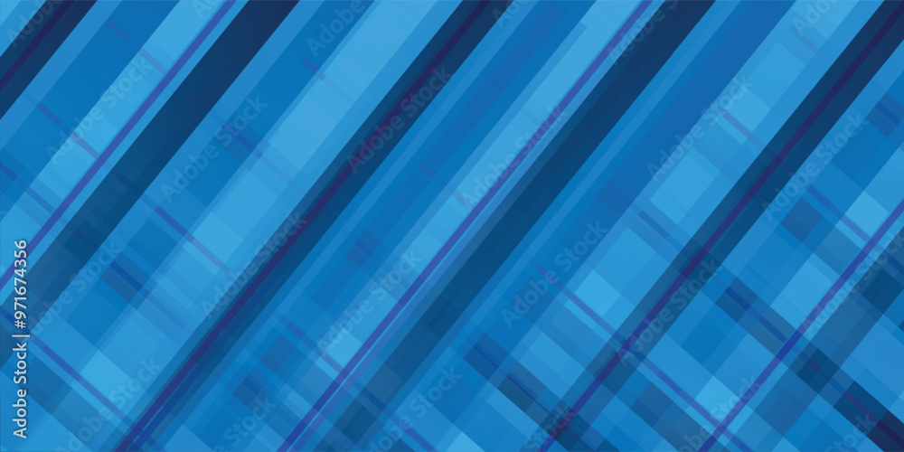 Abstract modern blue gray background. Techno stylist diagonal illusion background design.