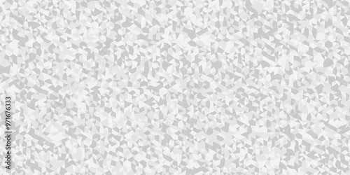 Minimal Vector seamless gray and white cube square creative low polygon diamond pattern gray Polygon Mosaic triangle texture background.