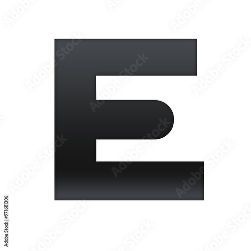 Black Capital Letter