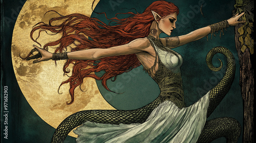 Lilith the female demon, Adam's first wife, Biblical characters
