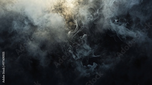 Abstract smoke background.
