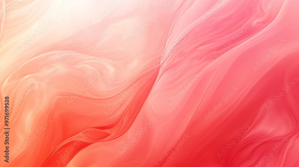 Fototapeta premium abstract coral gradient background generative ai
