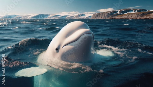 Beluga whale photo