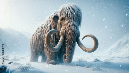 Wooly mammoth photo