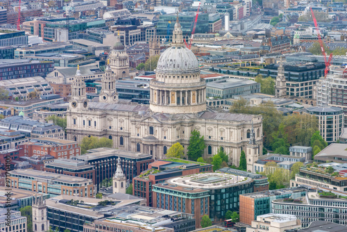 St. Paul's cathedral in London, UK