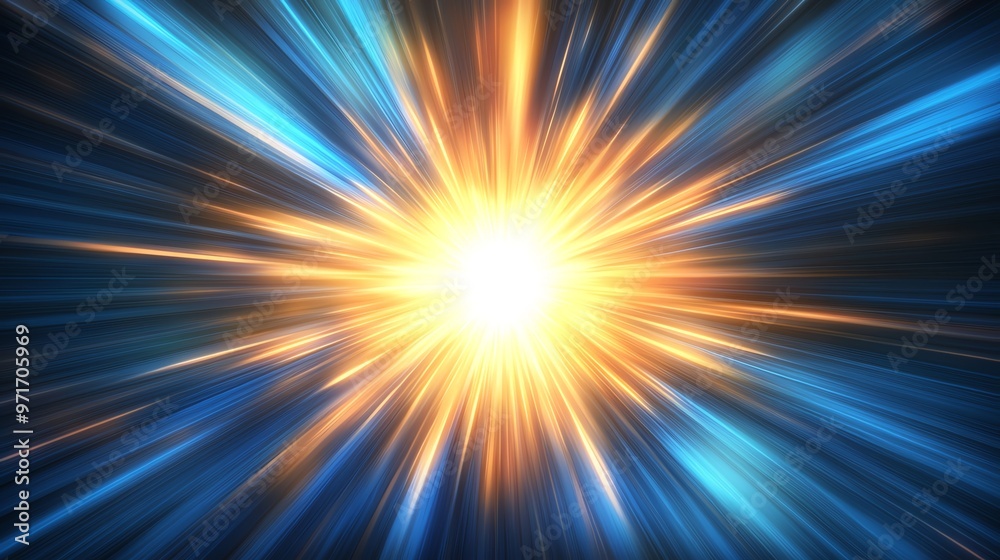 Abstract light burst, glowing rays of light. Abstract light burst, glowing rays of light.