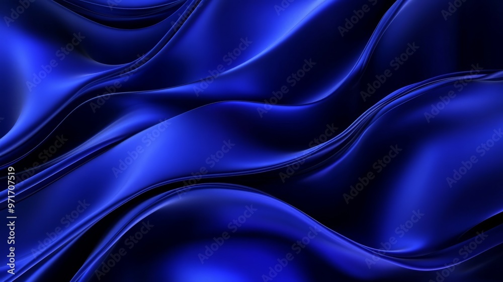 Fototapeta premium abstract indigo gradient background, generative ai
