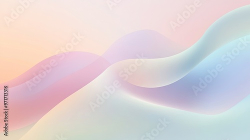 abstract pastel colors gradient background generative ai