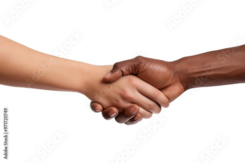 PNG Joining hands handshake adult white background.