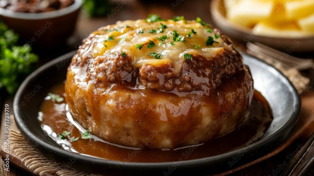 National cuisine of Great Britain: Meat pudding. National cuisine of Great Britain: Meat pudding.
