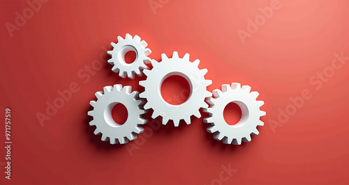 red gear wheels