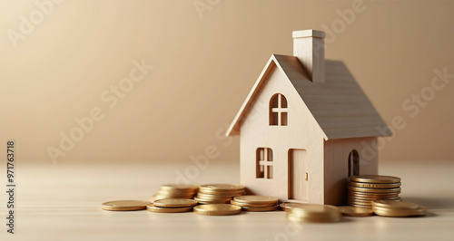 house made of coins