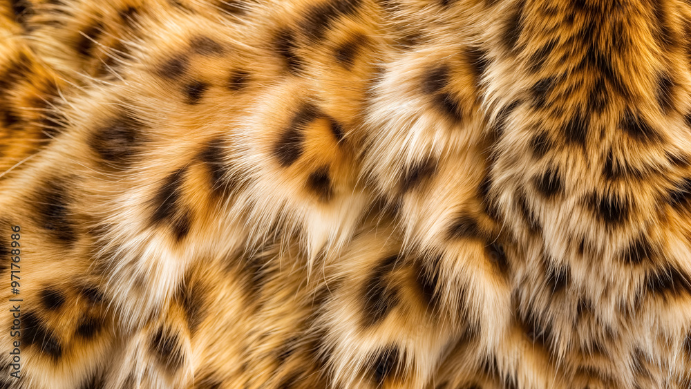 Abstract background fluffy texture of lynx skin. Abstract background fluffy texture of lynx skin.