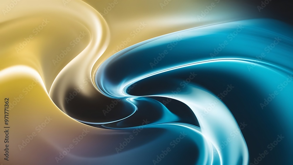 Naklejka premium Abstract light background wallpaper colorful gradient blurry soft smooth motion bright shine