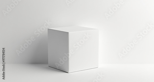 open white box