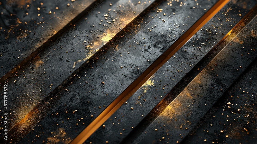 Black and Gold Abstract Texture Background Black and Gold Abstract Texture Background