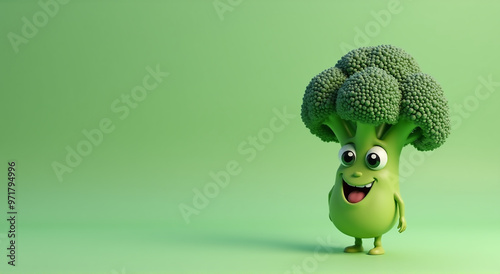 funny green frog