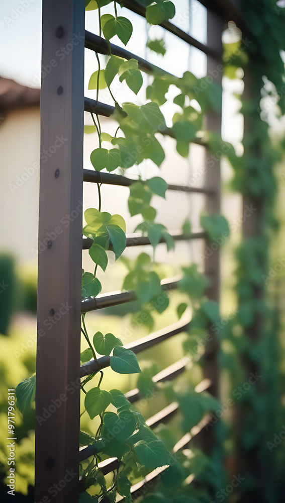 trellis climbing vines showing growth directed encouraged upwards trellis climbing vines showing growth directed encouraged upwards