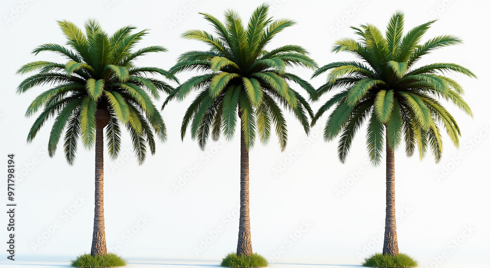 Obraz premium palm tree on the beach