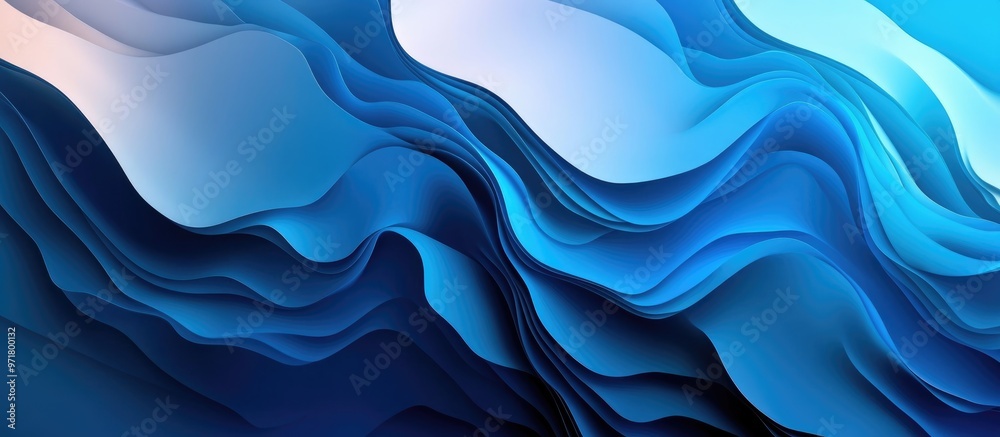 Blue color gradient design with a blend of light and dark shades Blue color gradient design with a blend of light and dark shades