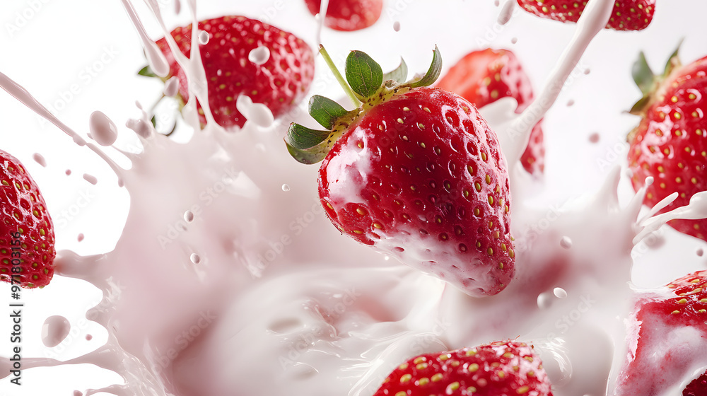 Strawberry and Yogurt Explosion Strawberry and Yogurt Explosion