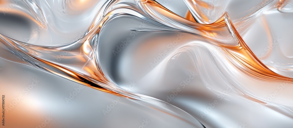 Obraz premium Abstract 3D illustration suitable for various design applications and creative projects