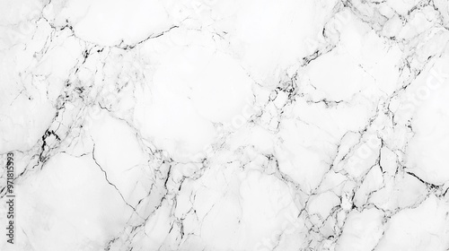 Panoramic white background from marble stone texture for design.