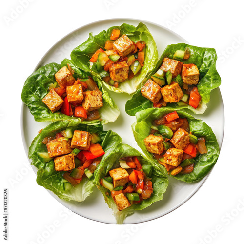 A Plate of Delicious Tofu L...