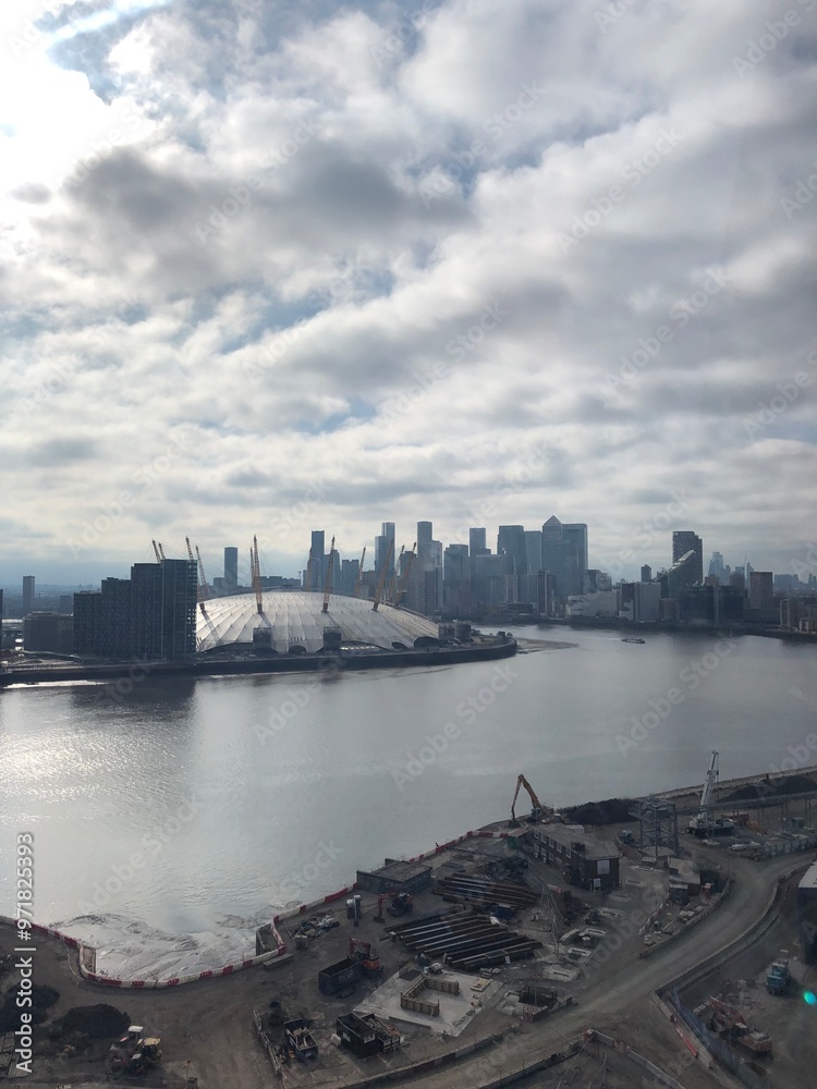 Fototapeta premium city harbour bridge