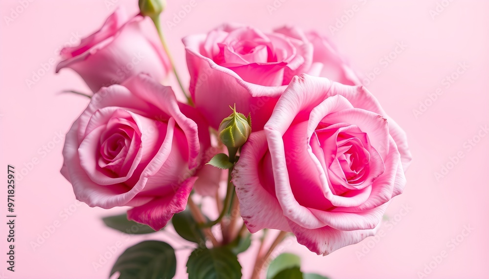 Pink Roses Bouquet