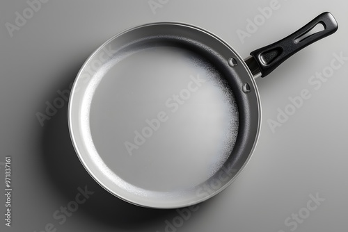 Frying pan isolated. 