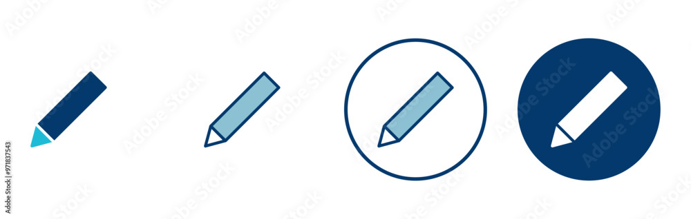 Pencil icon vector isolated on white background. Pencil vector icon Pencil icon vector isolated on white background. Pencil vector icon