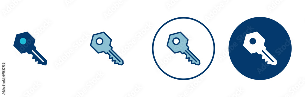 Key icon vector isolated on white background. Key vector icon. Key symbol. security Key icon vector isolated on white background. Key vector icon. Key symbol. security