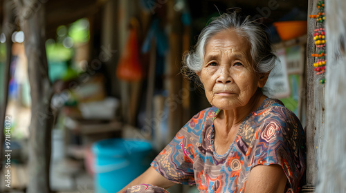 Woman Thai Village