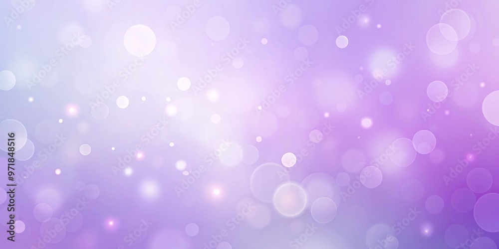 Obraz premium Against a lavender-hued backdrop, a smooth gradient oozes gentle transitions of pale, creamy tones.
