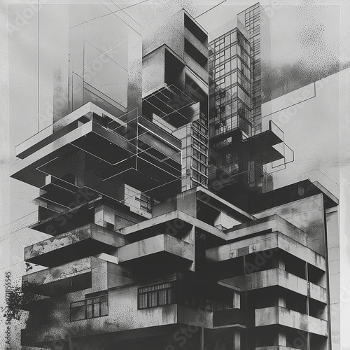 architecture deconstructivist graphic design photo