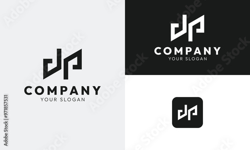 Modern Vector Lettermak Logo Design with Letters DP