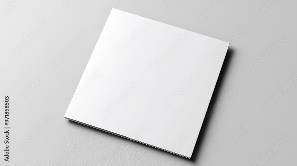 Blank Magazine Mockup on Gray Background Blank Magazine Mockup on Gray Background